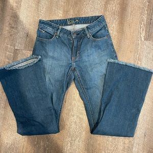 Kimes Ranch Lola Raw hem